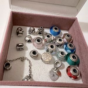 Pandora charms.  The selling price show is price for individual charm.